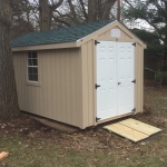 Burlington WI 8x14 Gable